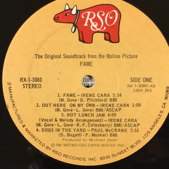 Fame - (Original Soundtrack Recording) Vinyl LP - Picture 4 of 5